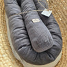 Bettschlange Cord Dunkelgrau - The Present Company