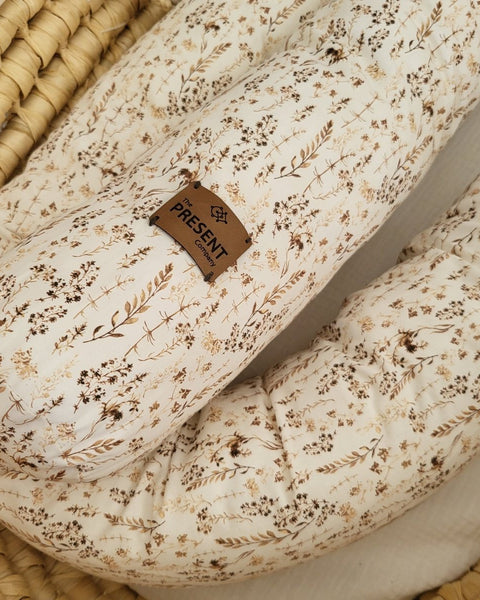 Bettschlange Druck Bohoblume - The Present Company