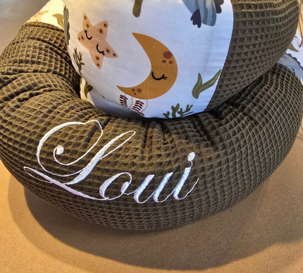 Bettschlange Kombi Meerwelt Armeegrün - The Present Company