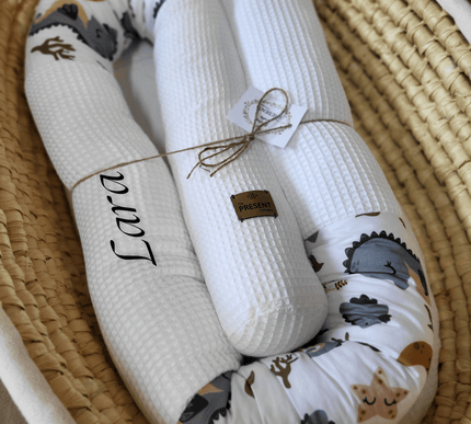 Bettschlange Kombi Meerwelt Cremeweiß - The Present Company