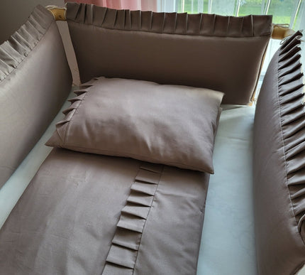 Bettumrandung 3 - er Set für Babybett, Beistellbett - The Present Company