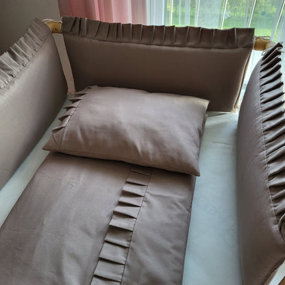 Bettumrandung 3 - er Set für Babybett, Beistellbett - The Present Company