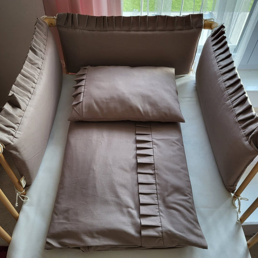 Bettumrandung 3 - er Set für Babybett, Beistellbett - The Present Company