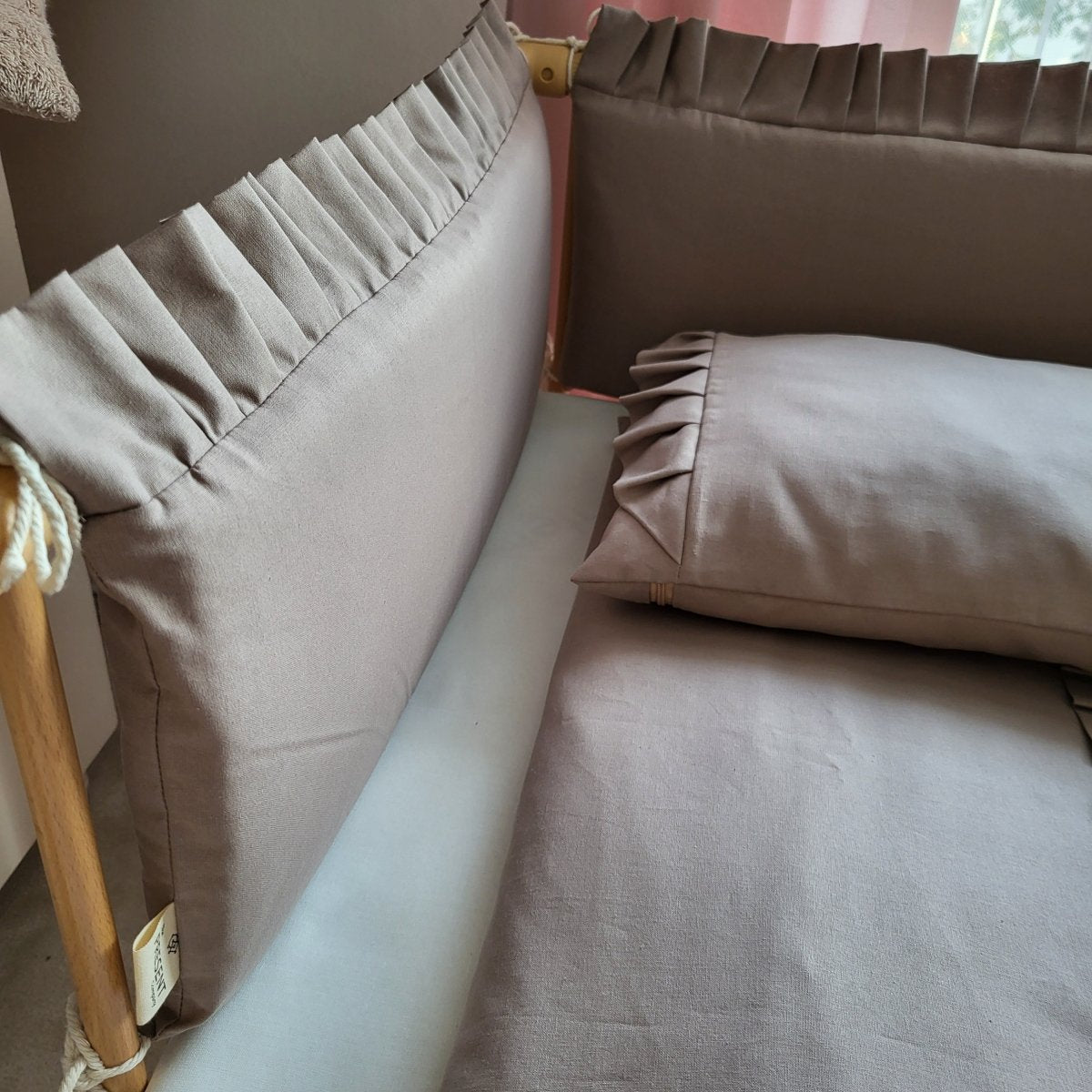 Bettumrandung 3 - er Set für Babybett, Beistellbett - The Present Company