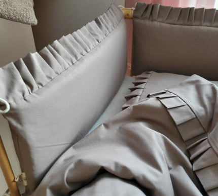 Bettumrandung 3 - er Set für Babybett, Beistellbett - The Present Company