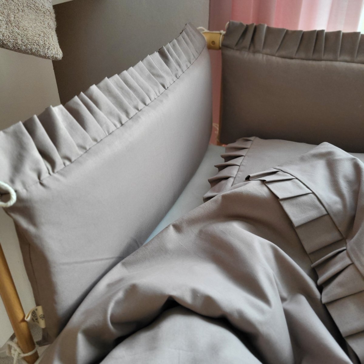 Bettumrandung 3 - er Set für Babybett, Beistellbett - The Present Company