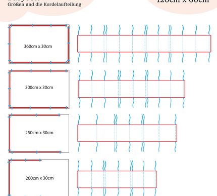 Bettumrandung Cord - The Present Company