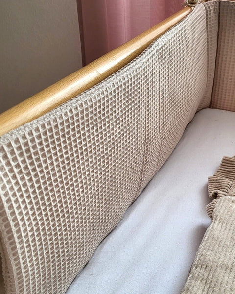 Bettumrandung mit Kordel Waffelpique - The Present Company