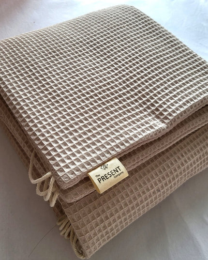 Bettumrandung mit Kordel Waffelpique - The Present Company