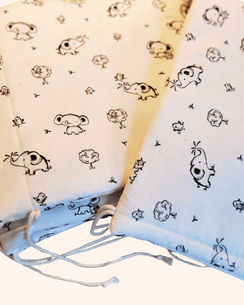 Bettumrandung mit Druck für Babybett - The Present Company