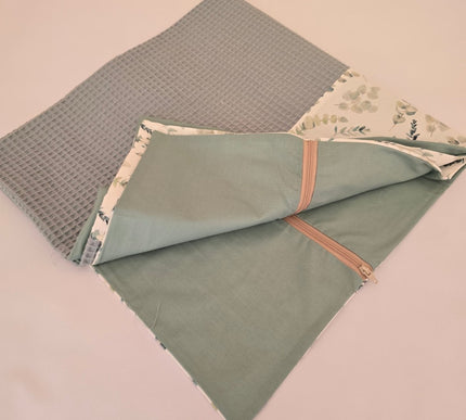 Bezug für Wickelauflage Druck Eukalyptus - The Present Company