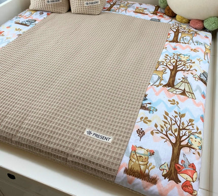 Bezug für Wickelauflage Waldtiere - The Present Company