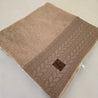 Bezug für Wickelauflage Zopfmuster Dunkelbeige - The Present Company