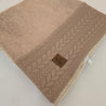 Bezug für Wickelauflage Zopfmuster Dunkelbeige - The Present Company