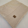 Bezug für Wickelauflage Zopfmuster Hellbeige - The Present Company