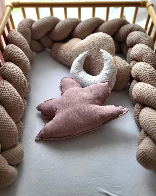 Geflochtene Bettschlange - Waffelpique - The Present Company