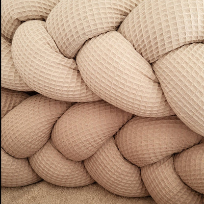 Geflochtene Bettschlange - Waffelpique - The Present Company