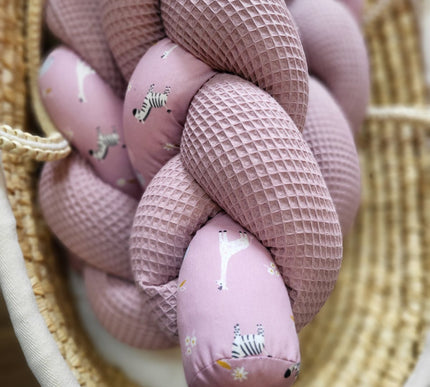 Geflochtene Bettschlange Flieder, Waldfreunde in Flieder - The Present Company