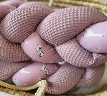 Geflochtene Bettschlange Flieder, Waldfreunde in Flieder - The Present Company