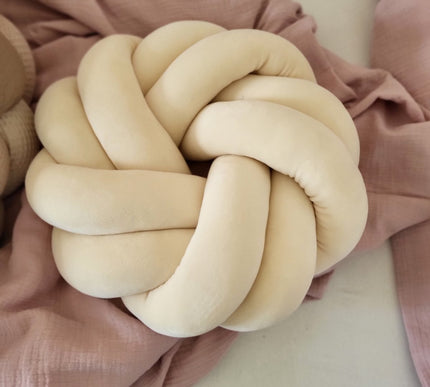 Geflochtenes Rundkissen - The Present Company