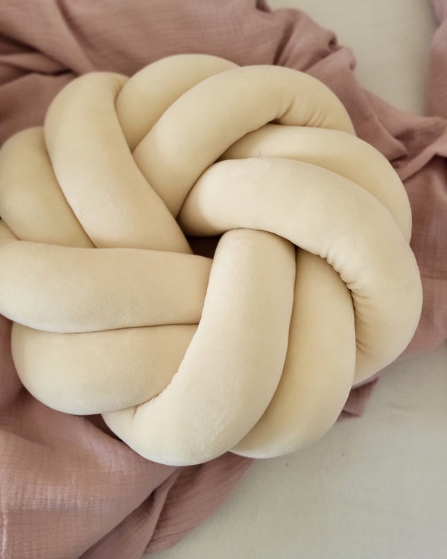 Geflochtenes Rundkissen - The Present Company