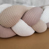 Geflochtene Wickeltischumrandung Dunkelbeige, Hellbeige, Cremeweiß - The Present Company
