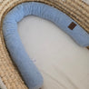 Kinder - , Stubenwagenschlange Frottee Hellblau - The Present Company