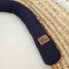 Kinder - , Stubenwagenschlange Waffelpique Marineblau - The Present Company