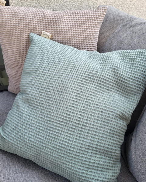 Kissenbezug aus Waffelpique - The Present Company