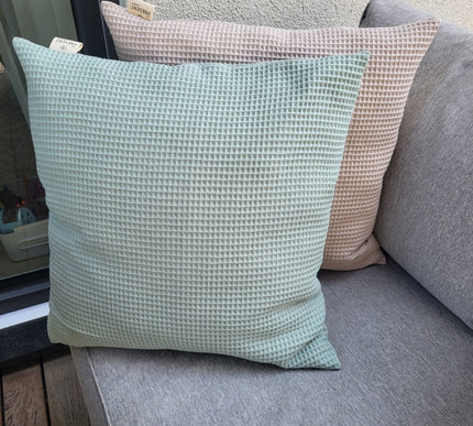 Kissenbezug aus Waffelpique - The Present Company