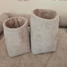L Set Wickelauflage Cord Dunkelbeige - The Present Company