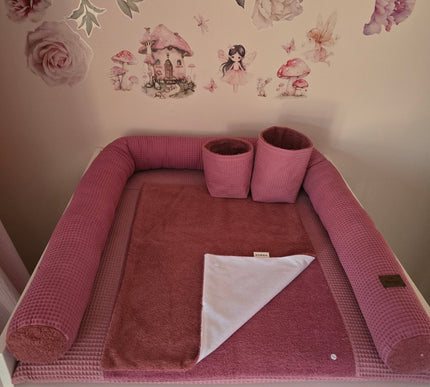 Wickelauflage L Set Waffelpique - The Present Company