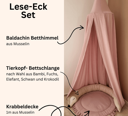 Lese Eck Set aus Baldachin und Krabbeldecke - The Present Company - Baldachin, Betthimmel