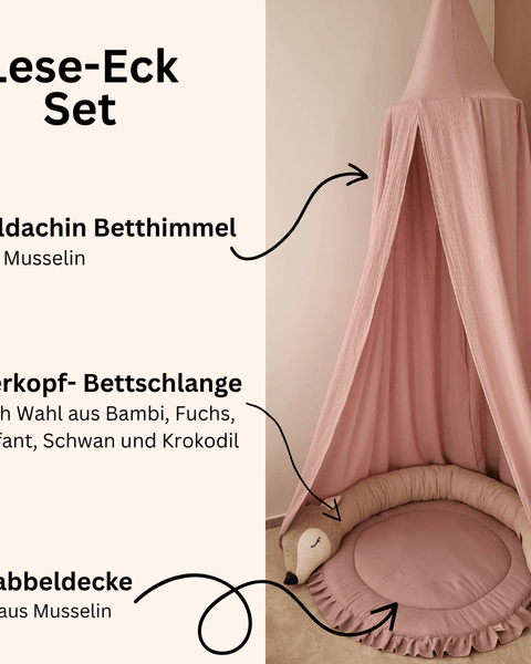 Lese Eck Set aus Baldachin und Krabbeldecke - The Present Company - Baldachin, Betthimmel