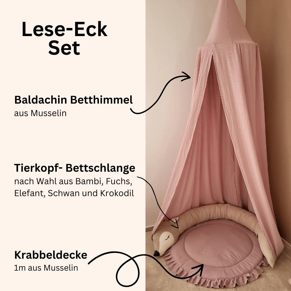 Lese Eck Set aus Baldachin und Krabbeldecke - The Present Company - Baldachin, Betthimmel
