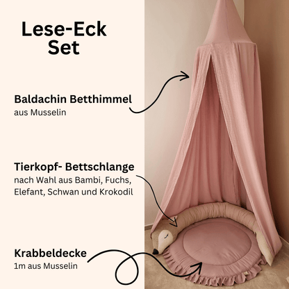 Lese Eck Set aus Baldachin und Krabbeldecke - The Present Company - Baldachin, Betthimmel