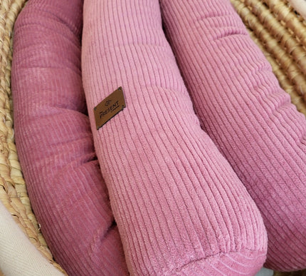 XXL MAXI Bettschlange Cord - The Present Company - Maxi Bettschlange, XXL Bettschnecke mit Bezug