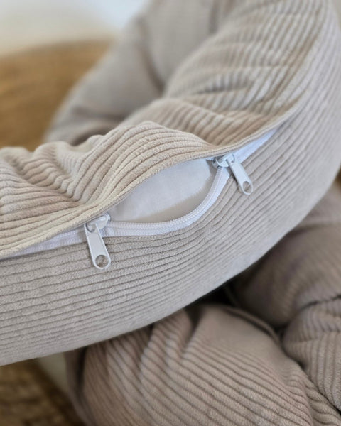 XXL MAXI Bettschlange Cord - The Present Company - Maxi Bettschlange, XXL Bettschnecke mit Bezug