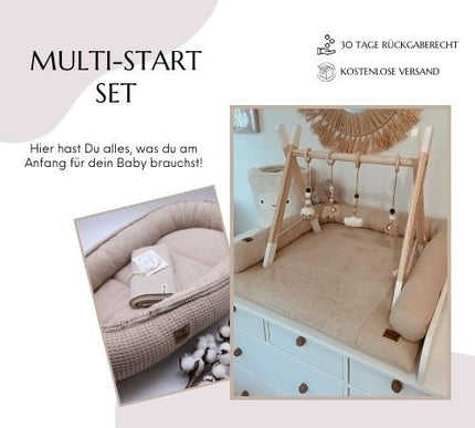 Multi Start Set Waffelpique - The Present Company