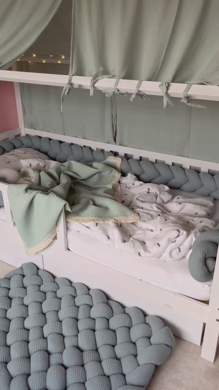 Geflochtene Teppich für Kinderzimmer