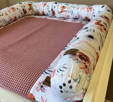 S Set Wickelauflage Druck Bambi Altrosa - The Present Company