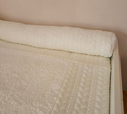 Wickelauflage S Set Zopfmuster - The Present Company