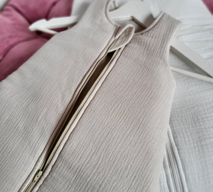 Schlafsack aus Musselin Beige - The Present Company