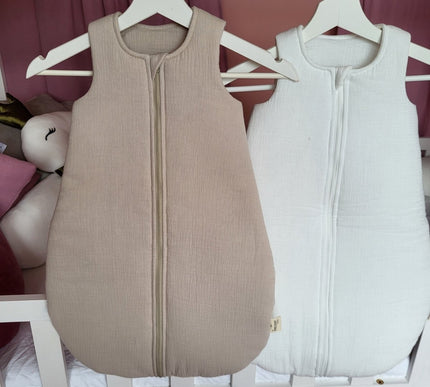 Schlafsack aus Musselin Cremeweiß - The Present Company