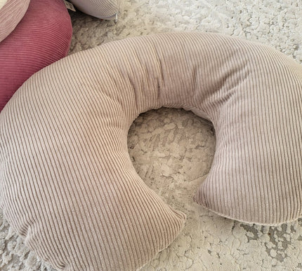 Stillkissen aus Cord Hellbeige - The Present Company