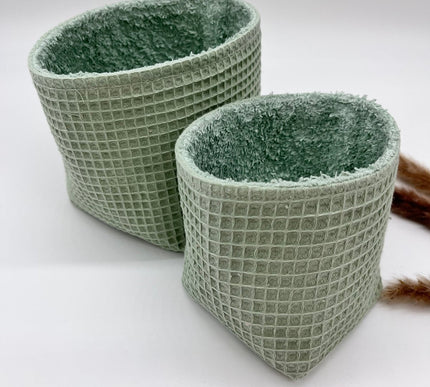 UTENSILO Körbchen Waffelpique Frottee - The Present Company