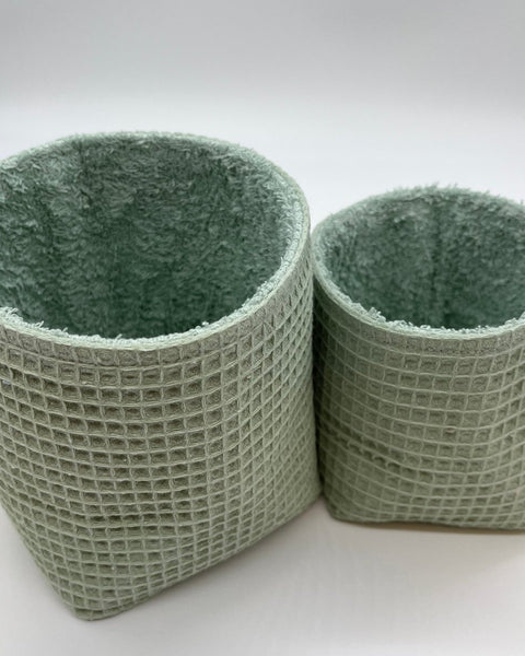 UTENSILO Körbchen Waffelpique Frottee - The Present Company