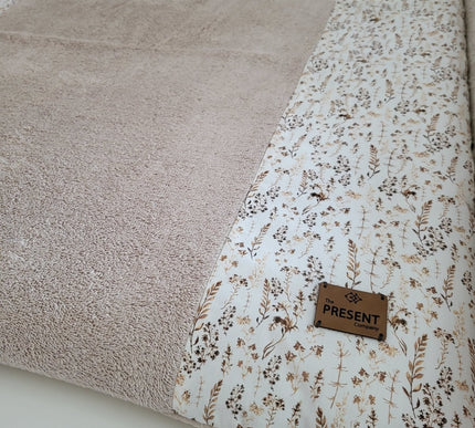 Wickelauflage mit abnehmbarem Bezug Druck Bohoblume - The Present Company
