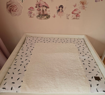 Wickelauflage mit abnehmbarem Bezug Druck Feder - The Present Company