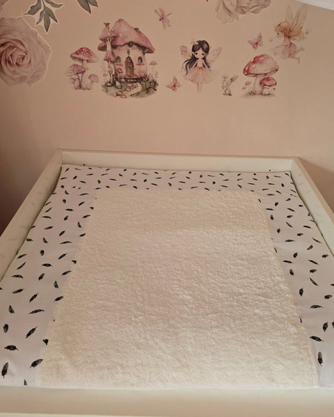 Wickelauflage mit abnehmbarem Bezug Druck Feder - The Present Company